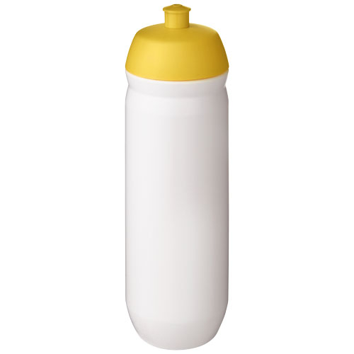 Bouteille de sport promotionnelle 750 ml HydroFlex™ Jaune et Blanc